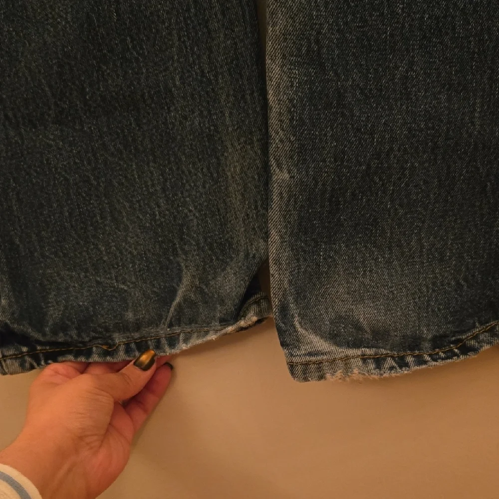 Mens Vintage Levi's 505 Jeans Tagged 32x30 - Picture 6 of 13